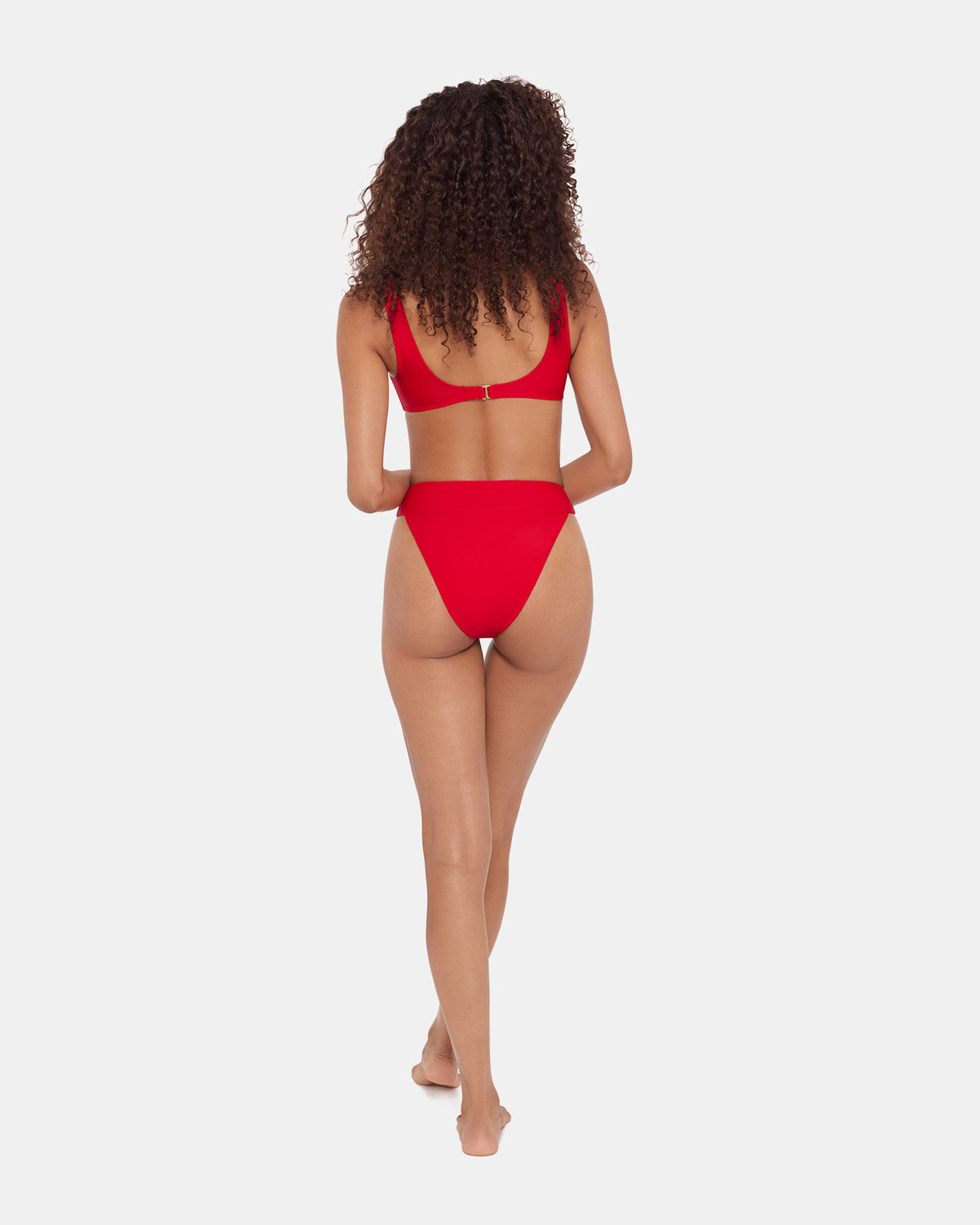 SLEEK 'N CHIC BIKINI TOP CHERRY Women's Bikini Top | Steve Madden Hot Sale