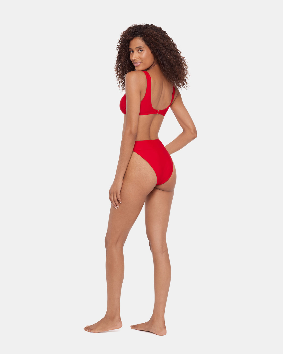 SLEEK 'N CHIC BIKINI BOTTOM Cherry Women's Cheeky Bikini Bottom | Steve Madden Deals
