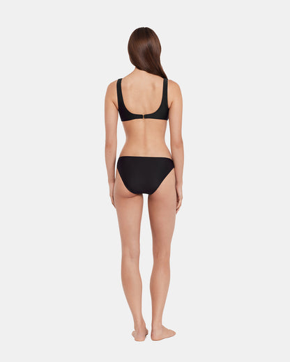 SLEEK 'N CHIC BIKINI BOTTOM Black Women's Bikini Bottom | Steve Madden Essential