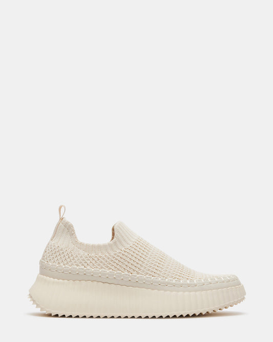 SAMARAH Beige Low Top Slip On Sneaker | Women's Sneakers | Steve Madden New