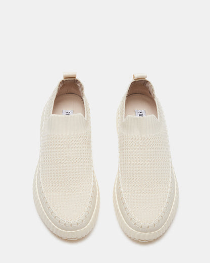 SAMARAH Beige Low Top Slip On Sneaker | Women's Sneakers | Steve Madden New