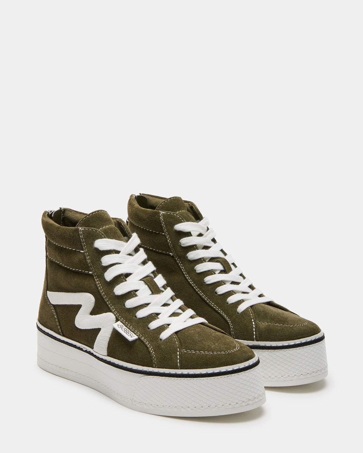 DECKY Olive Platform Sneaker | Women's Sneakers | Steve Madden Deals