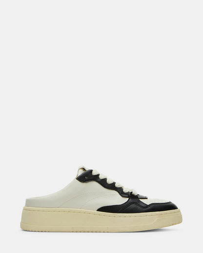 JENSEN Black Multi Slip-On Low-Top Mule Sneaker | Women's Sneakers | Steve Madden Top Pick