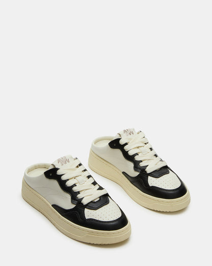 JENSEN Black Multi Slip-On Low-Top Mule Sneaker | Women's Sneakers | Steve Madden Top Pick
