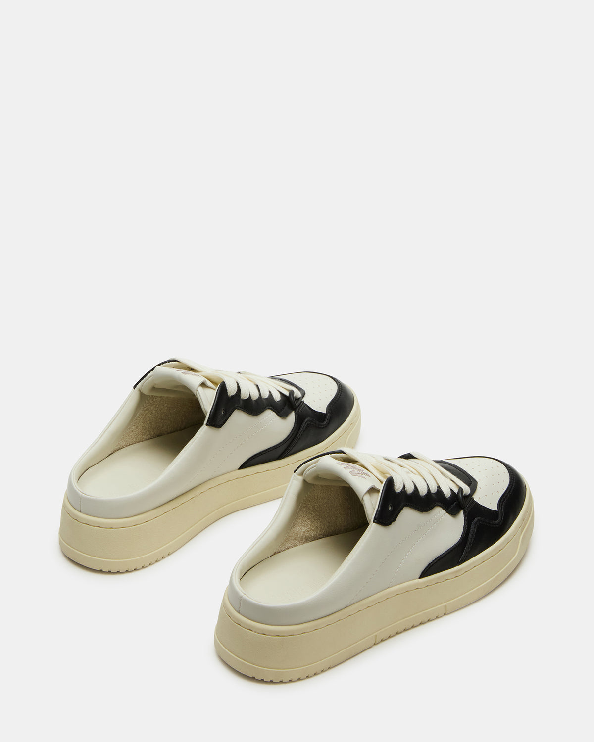 JENSEN Black Multi Slip-On Low-Top Mule Sneaker | Women's Sneakers | Steve Madden Top Pick