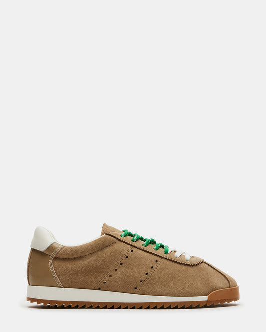 MIRAGE Sand Suede Women's Low-Top Sneaker | Steve Madden Hot Sale