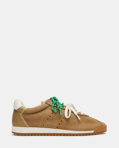 MIRAGE Sand Suede Women's Low-Top Sneaker | Steve Madden Hot Sale