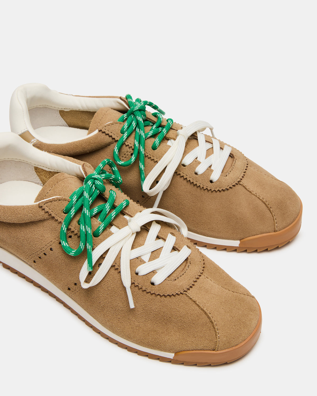MIRAGE Sand Suede Women's Low-Top Sneaker | Steve Madden Hot Sale