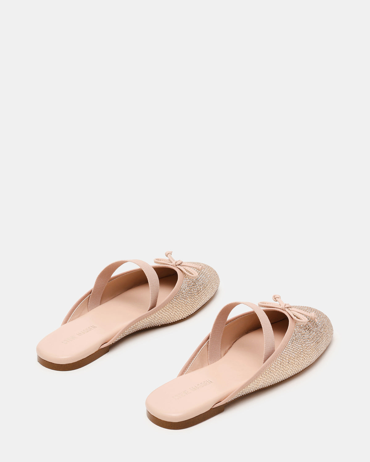 CUTESY Rhinestone Slip-On Ballet Mule Women's Flat | Steve Madden Latest
